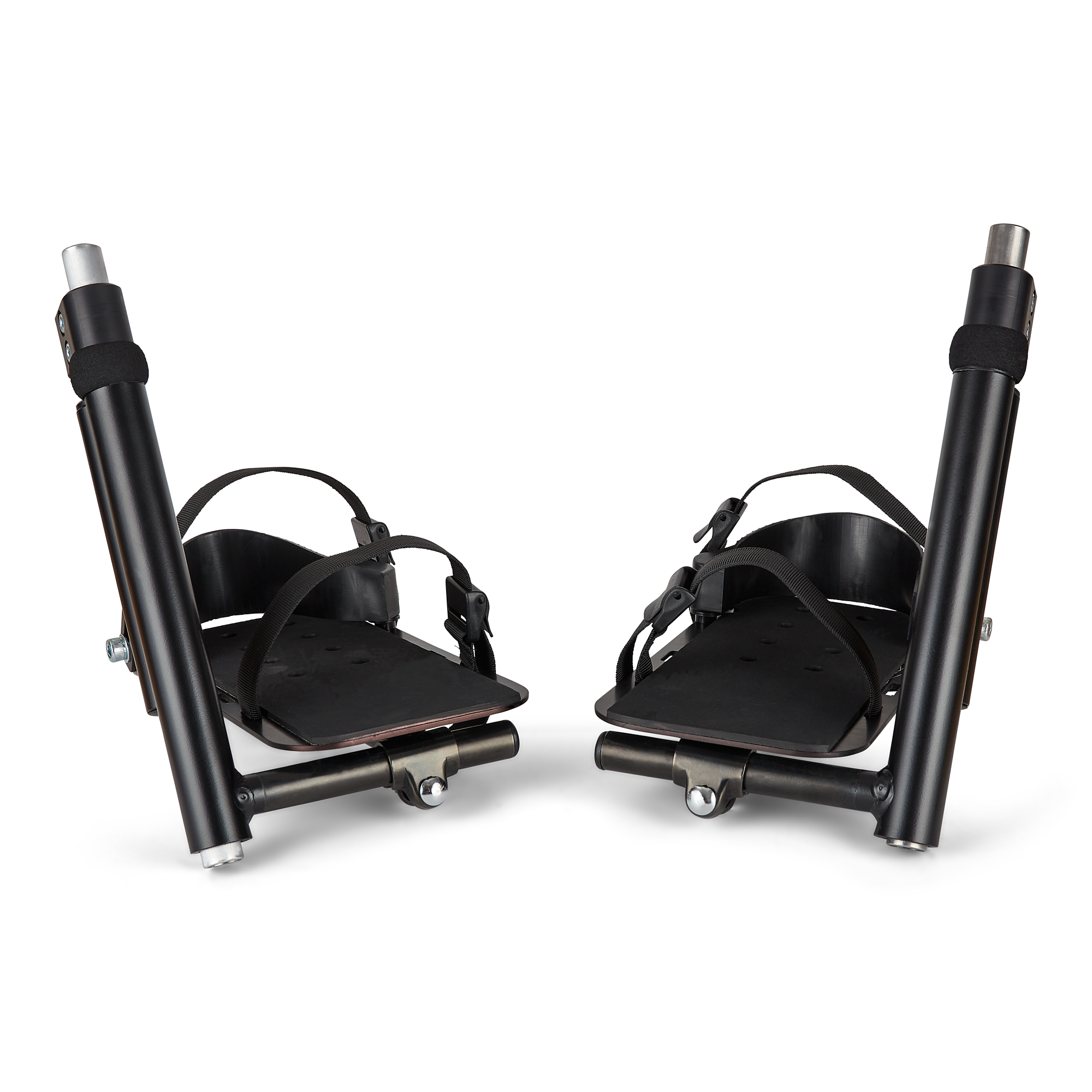 foot plates side by side front view