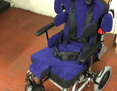 Fusion seating system blue