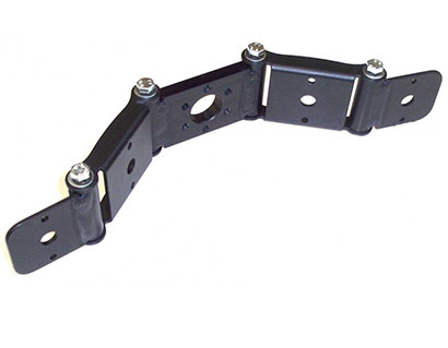 head support structure bend to show flexibility