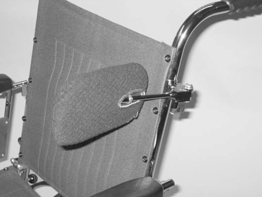 lateral support close up 